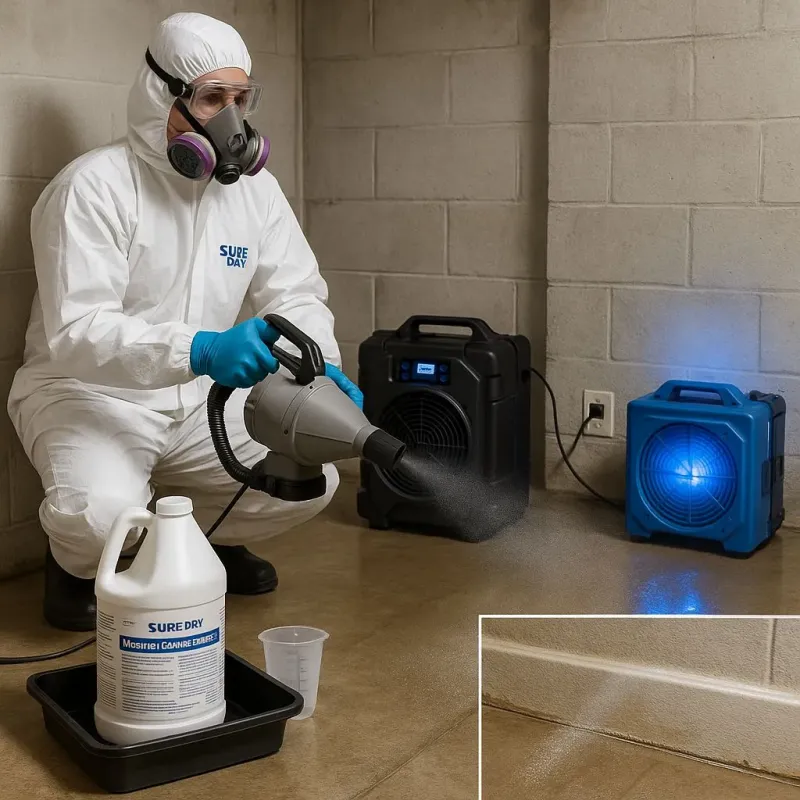 Sanitization and Odor Removal process in Shelton, NE